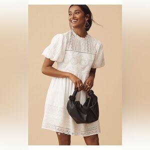 White Eyelet Dress